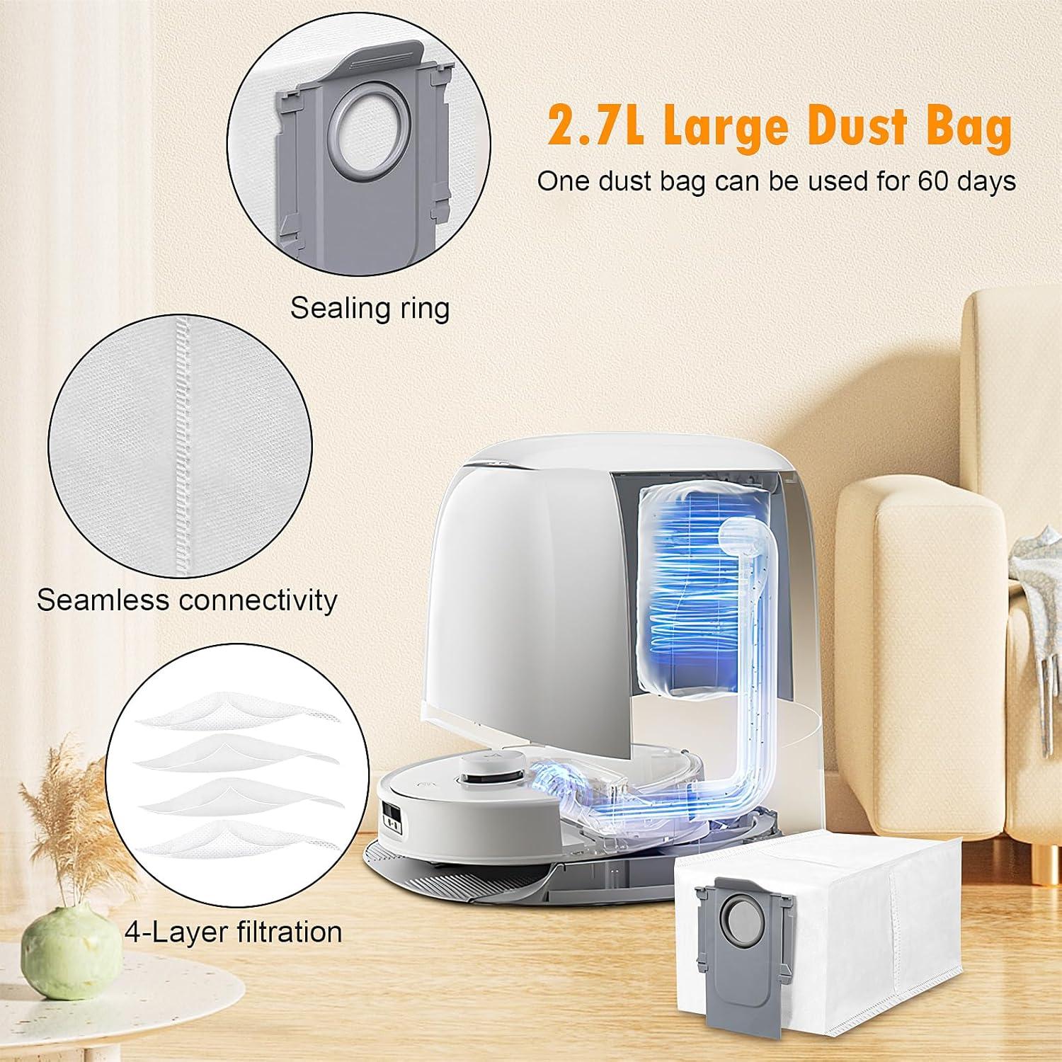 28 Accesorios de Reemplazo para Aspiradora Roborock Qrevo