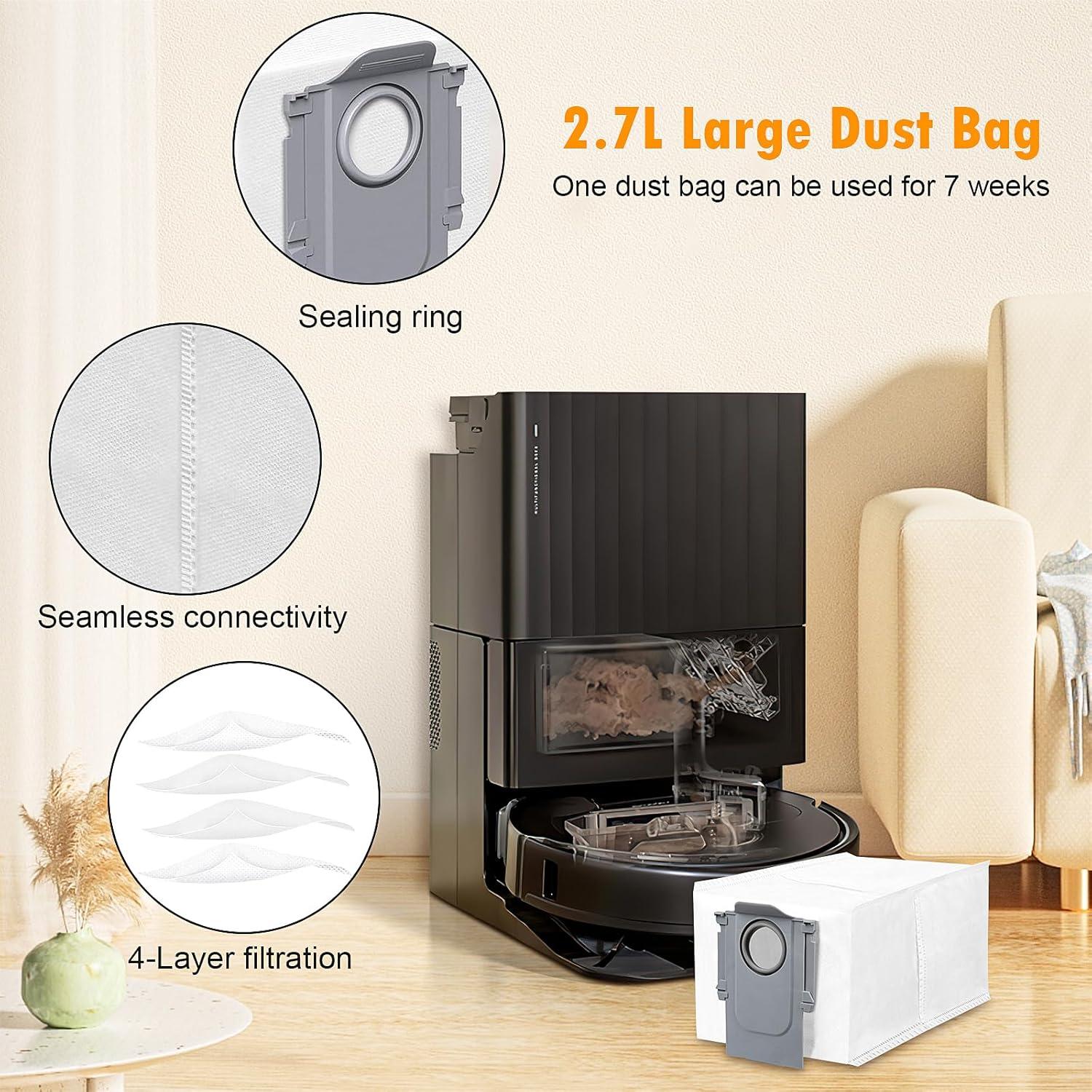 22 Accesorios de Reemplazo AnDongo para Roborock Qrevo S/Pro/Plus/MaxV