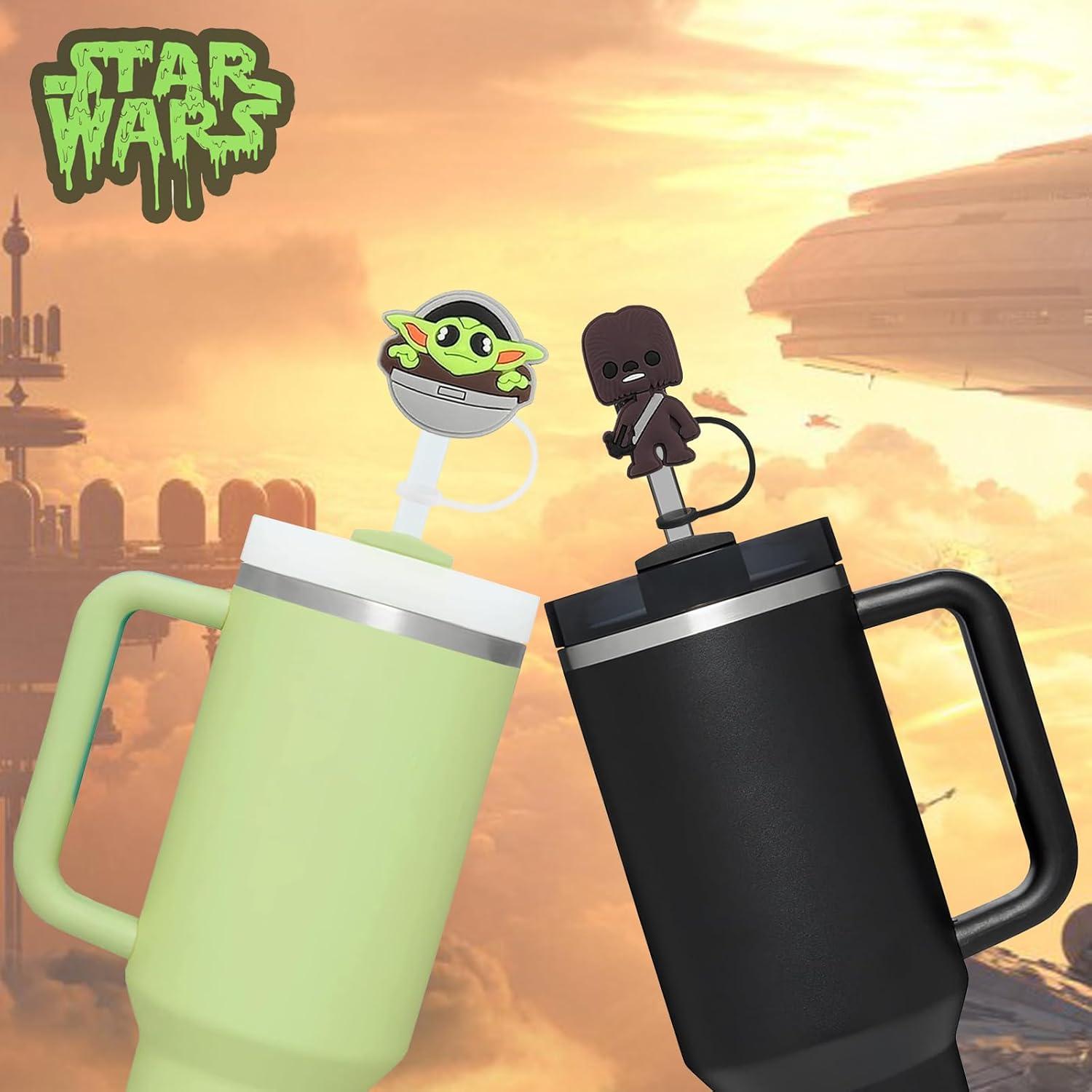 Cubiertas de Pajitas de Guerras Espaciales BonneChance 12 Pcs