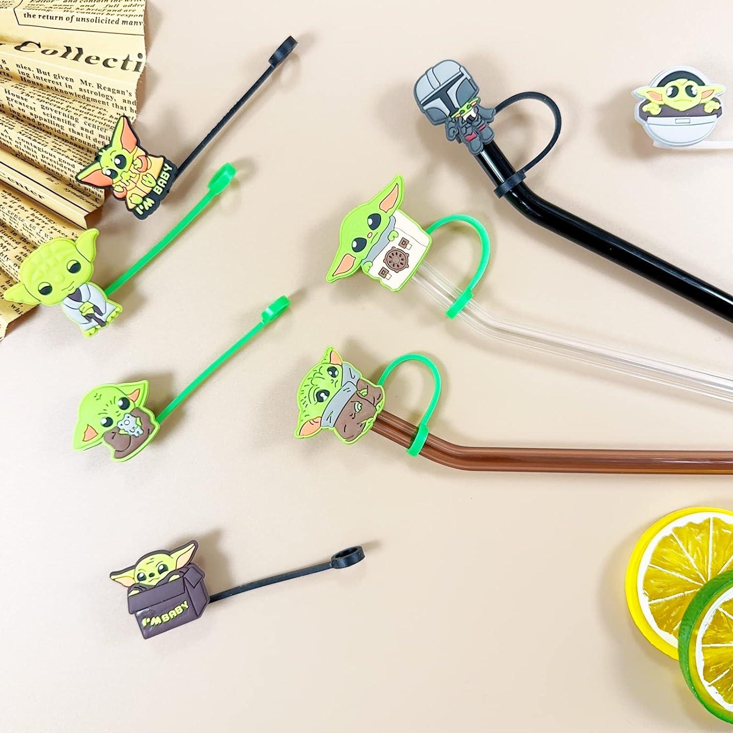 Cubiertas de Pajitas de Guerras Espaciales BonneChance 12 Pcs