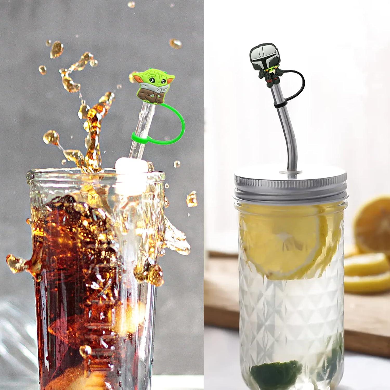 Cubiertas de Pajitas de Guerras Espaciales BonneChance 12 Pcs