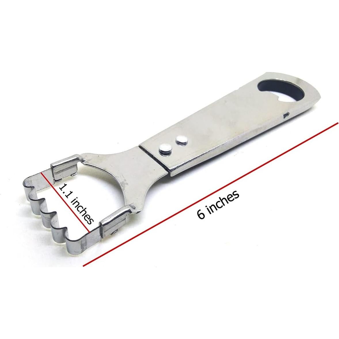 Rallador de Coco Mooninja S Serie Acero Inoxidable 3 Pzs