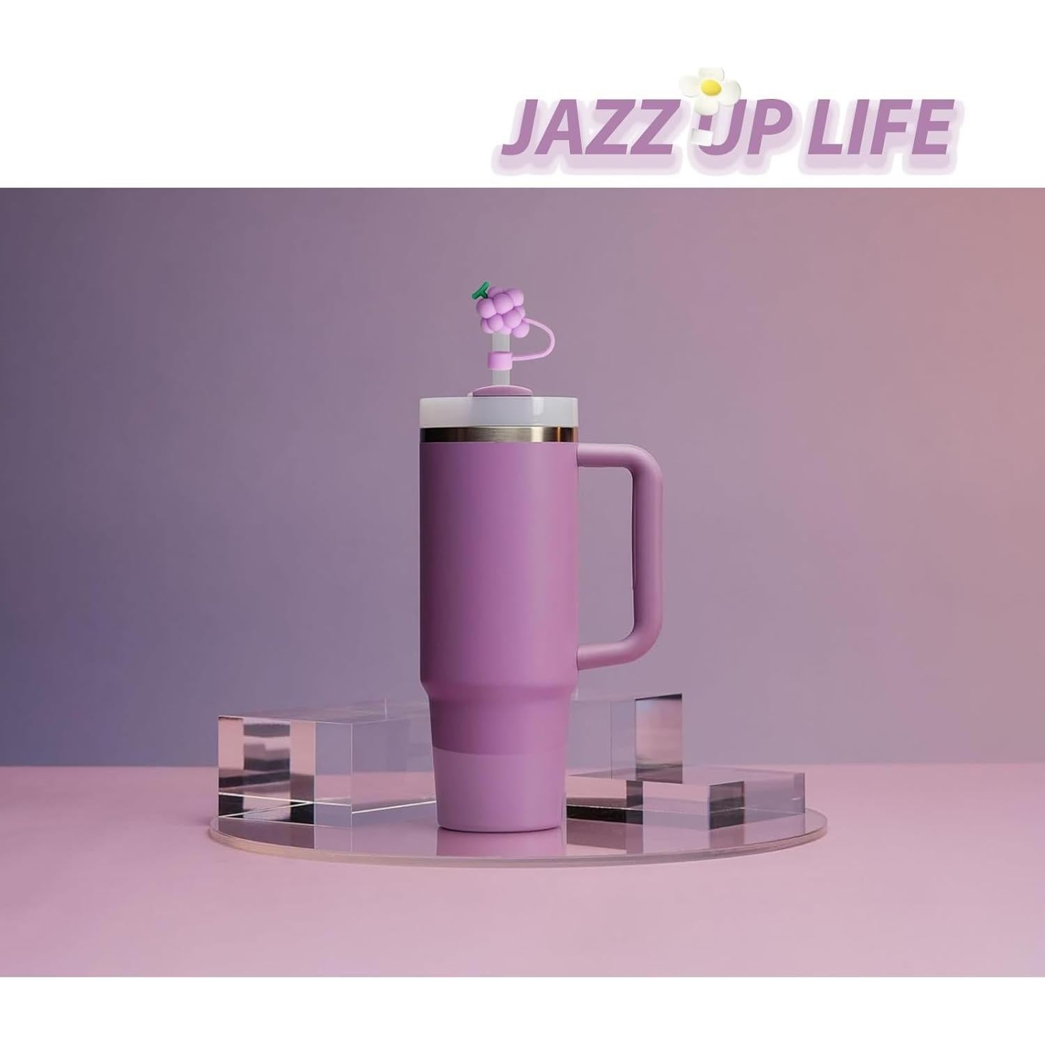 Juego de Accesorios BonneChance para Stanley Cup 9 Piezas Lila