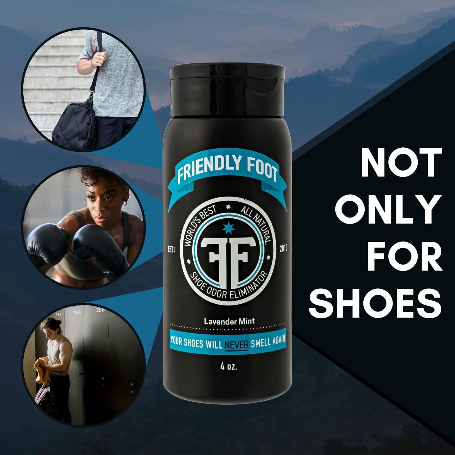 Polvo Desodorante Natural para Pies Friendly Foot 113g Aroma Lavanda