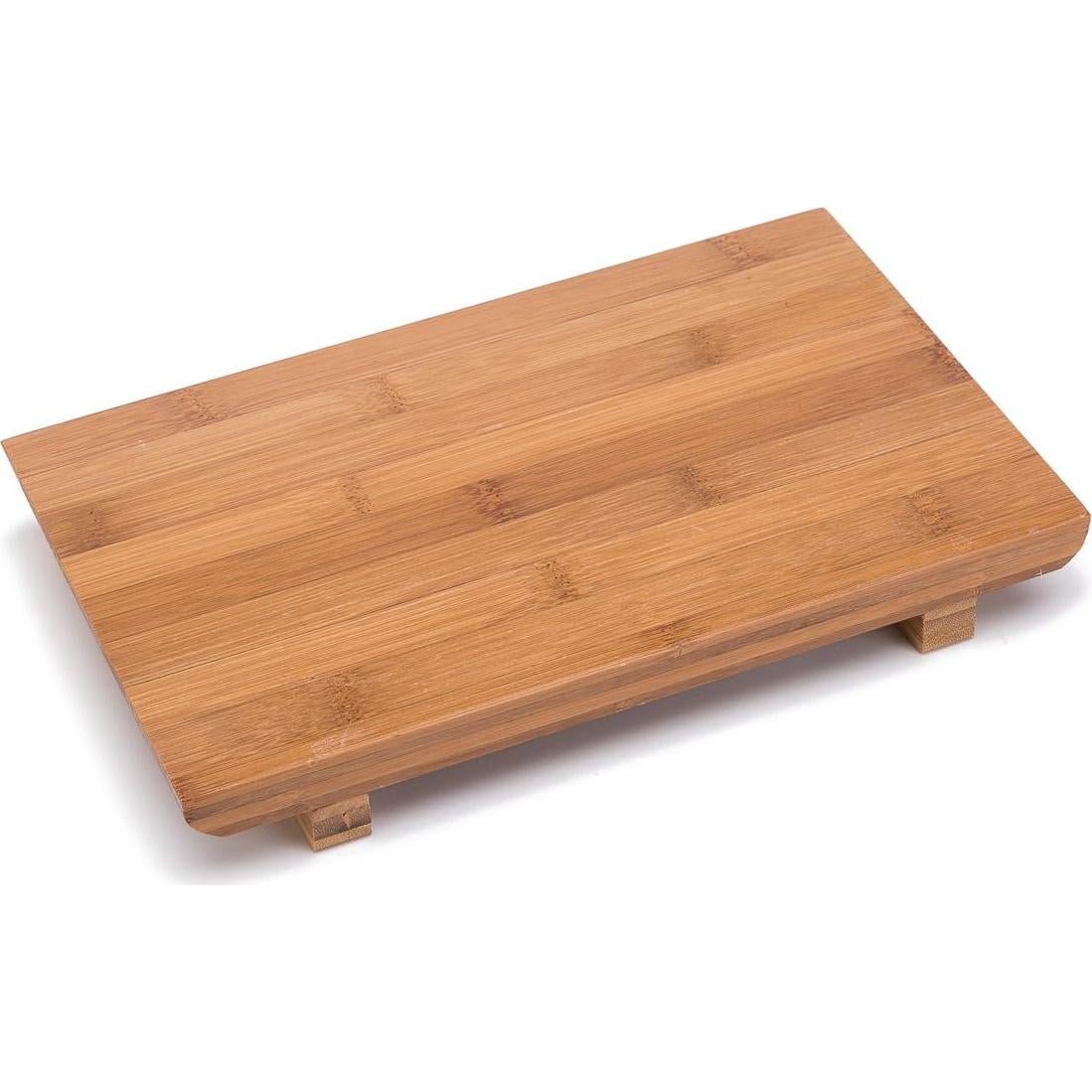 Conjunto de 2 Platos de Sushi de Bambú TJ Global 26.9x17.8cm