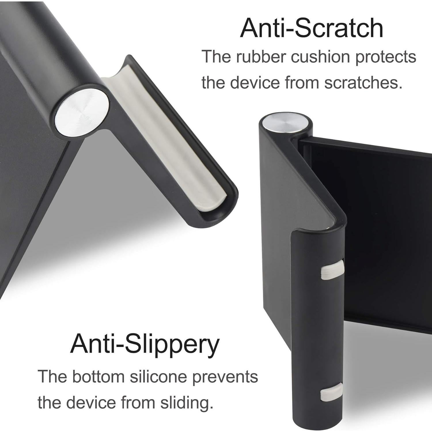 Soporte para Teléfono Móvil HIHUHEN Plegable Ajustable Negro