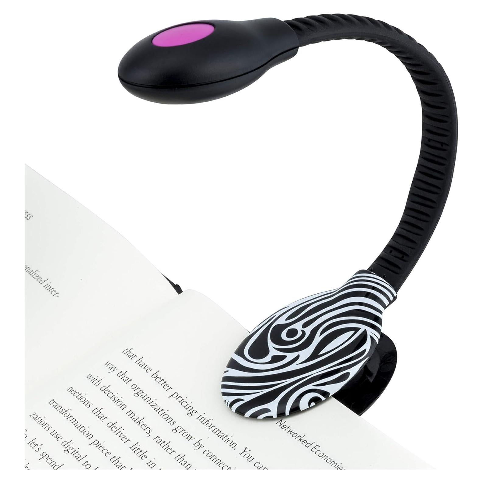 Luz de Libro Recargable WITHit French Bull Mármol Negro