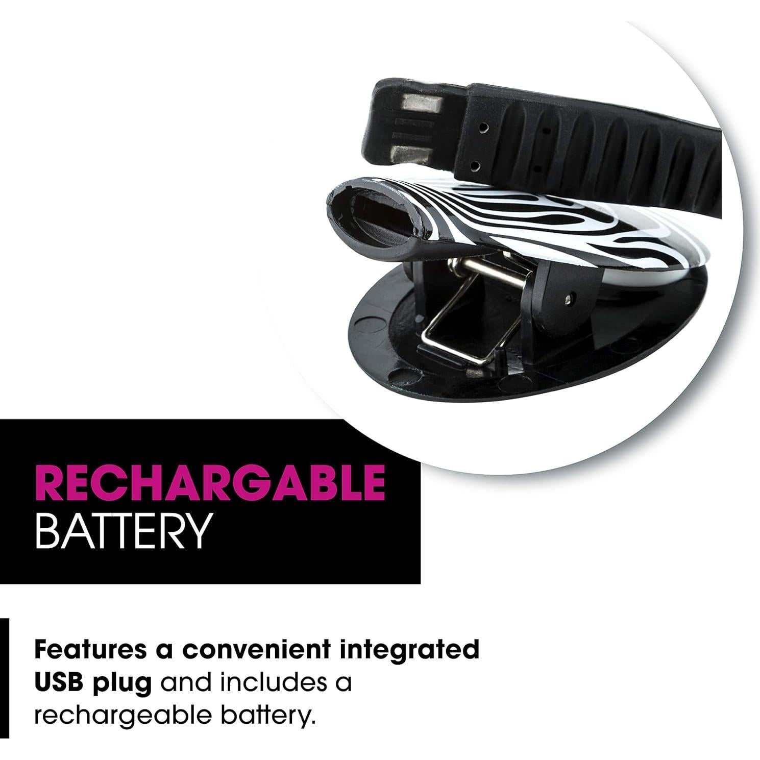 Luz de Libro Recargable WITHit French Bull Mármol Negro