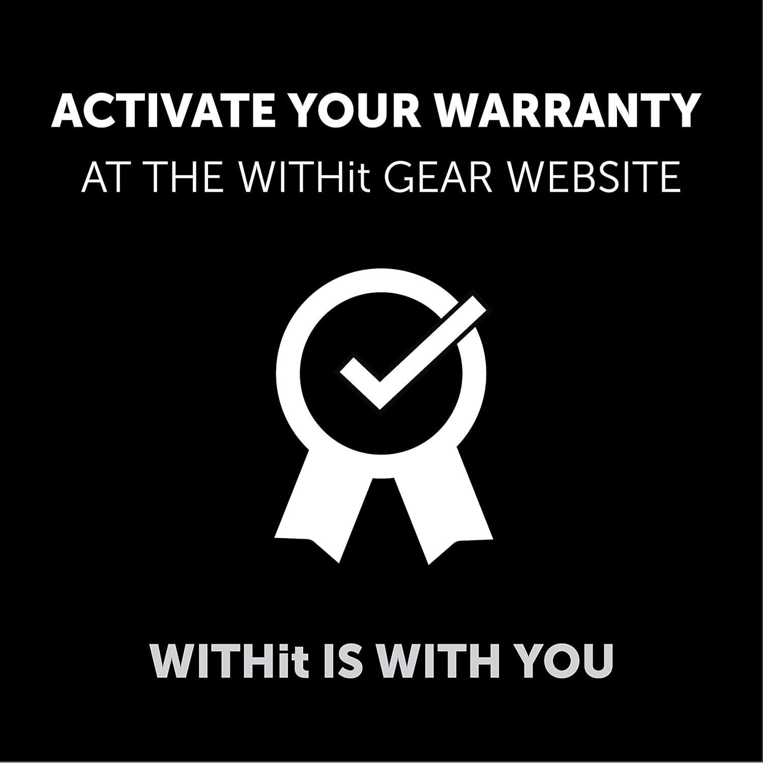 Luz de Libro Recargable WITHit French Bull Mármol Negro