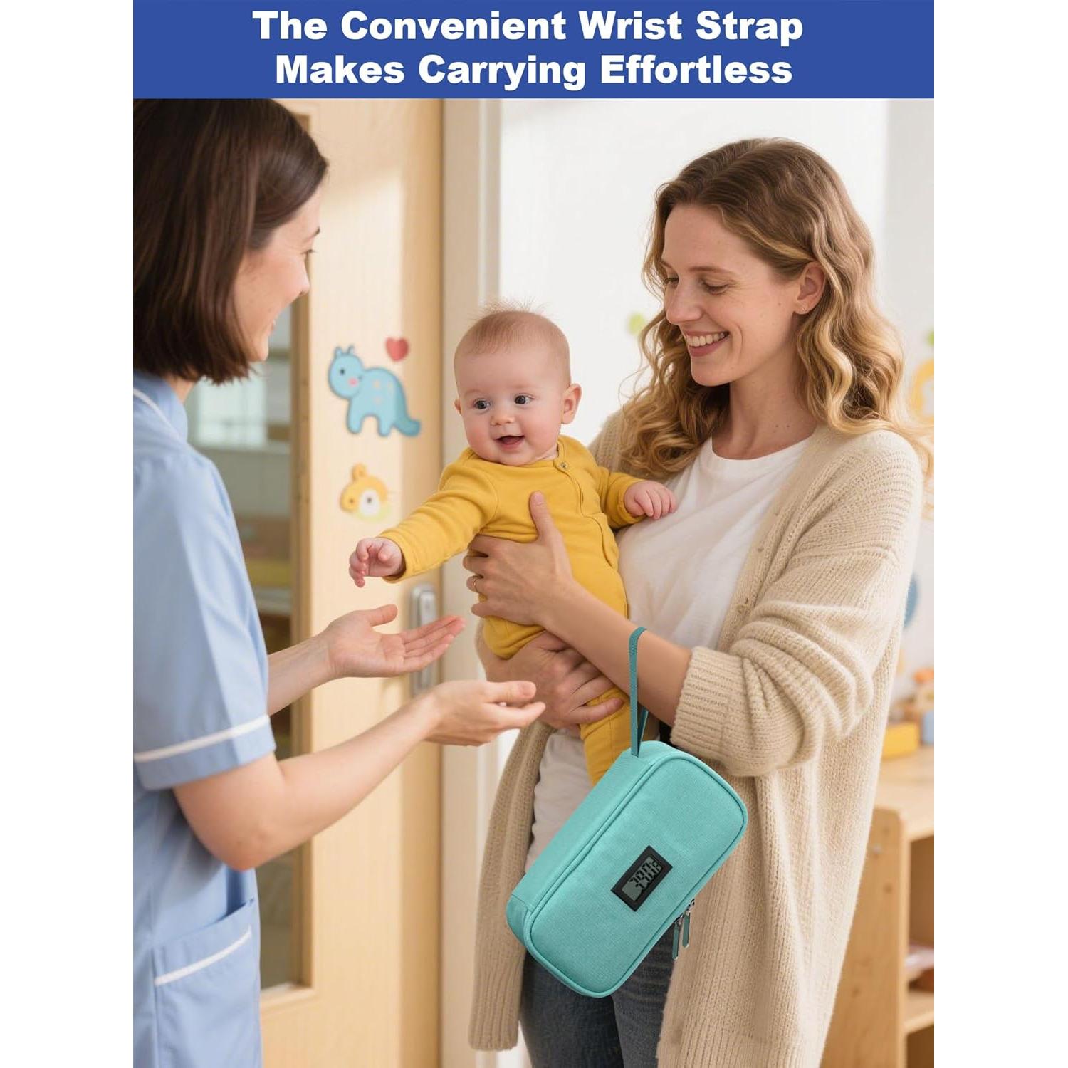 Bolsa de Viaje para Leche Materna YOUSHARES con Termómetro Digital