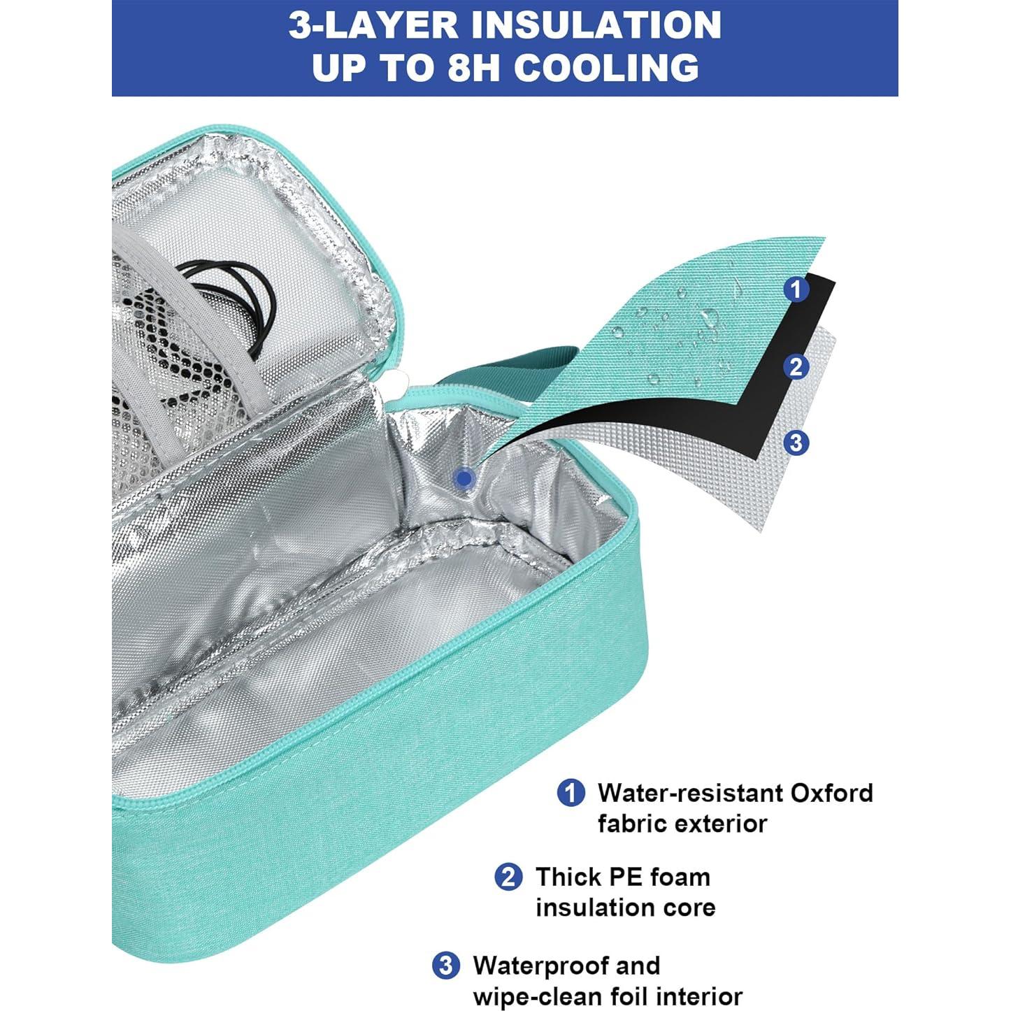 Bolsa de Viaje para Leche Materna YOUSHARES con Termómetro Digital