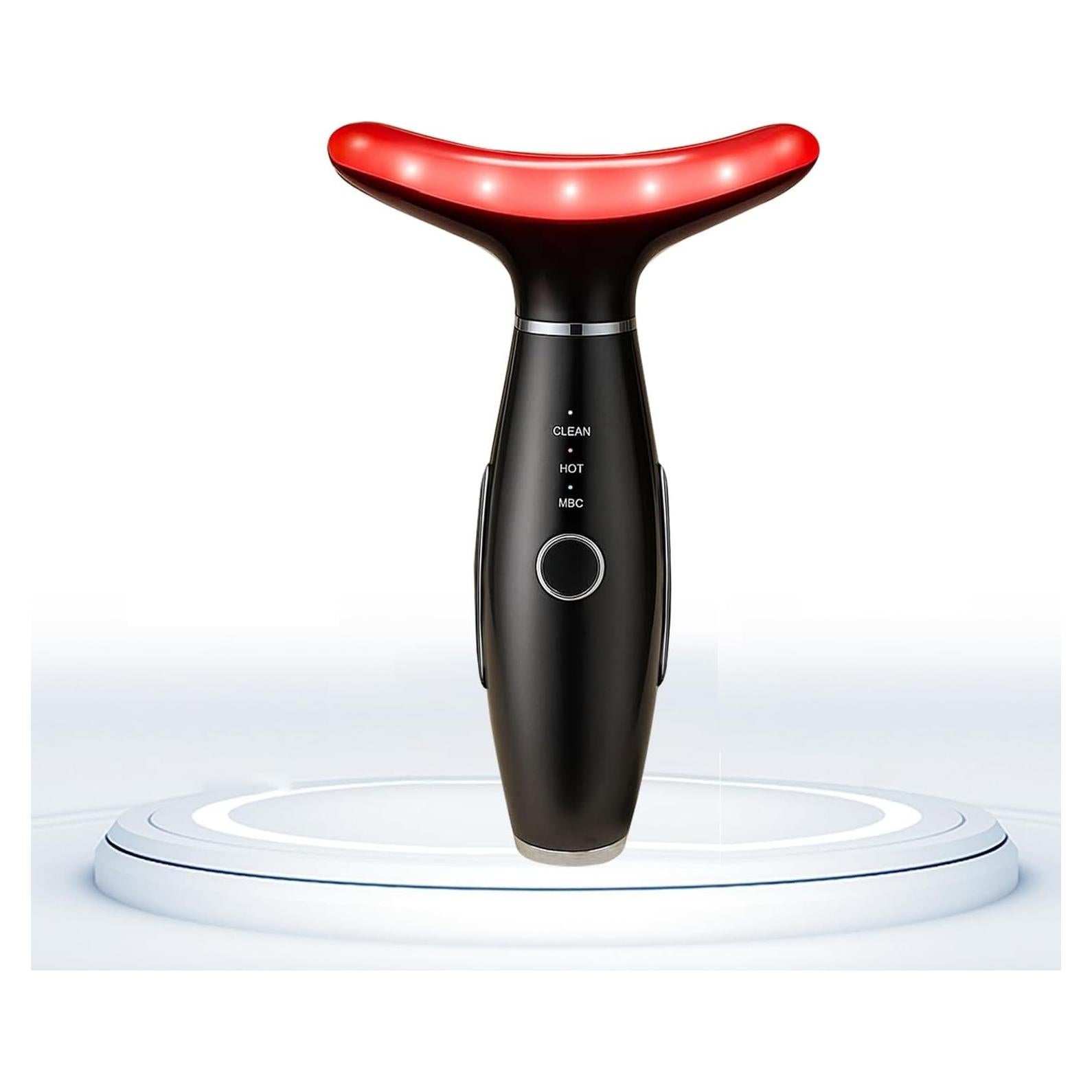 Masajeador Facial TLINNA con Luz Roja y Calor - 7 Colores