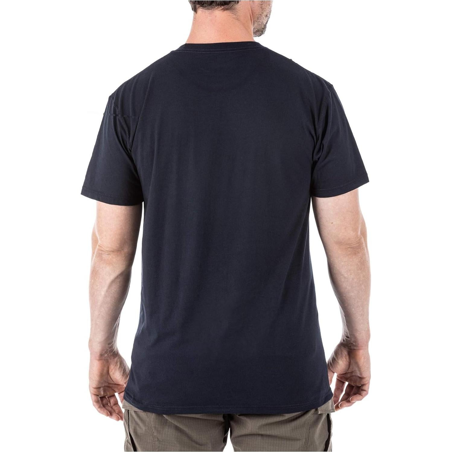 Camisa Táctica 5.11 Utili-T Cuello Redondo 3 Pzas Algodón