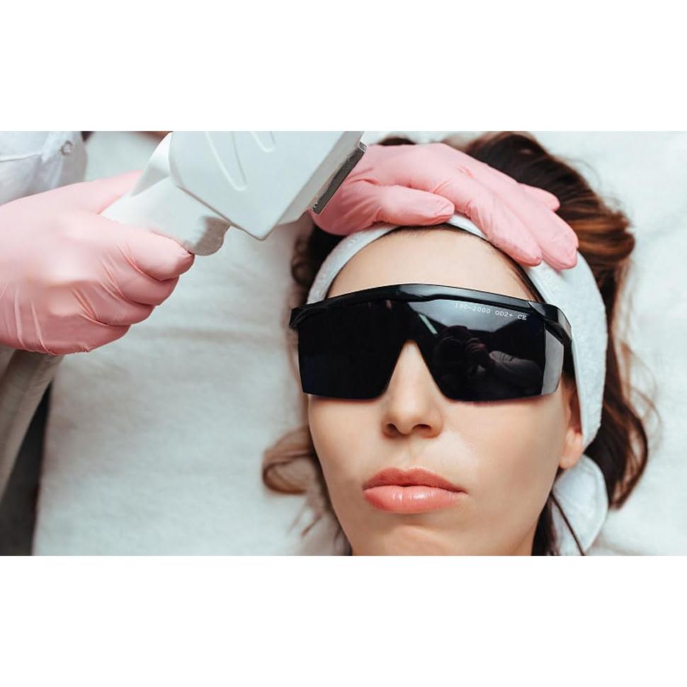 Gafas de Seguridad Láser IPL 190-2000nm Protección UV Ajustables