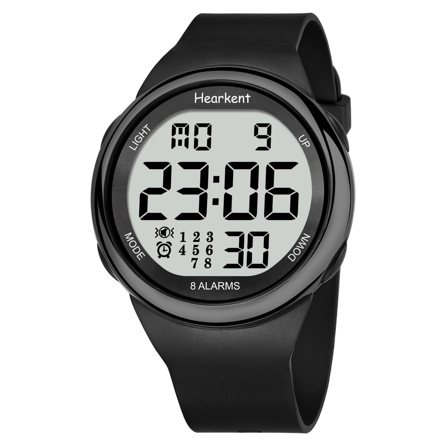 Reloj de Alarma Vibrante Hearkent 2105-8AL Impermeable 50M