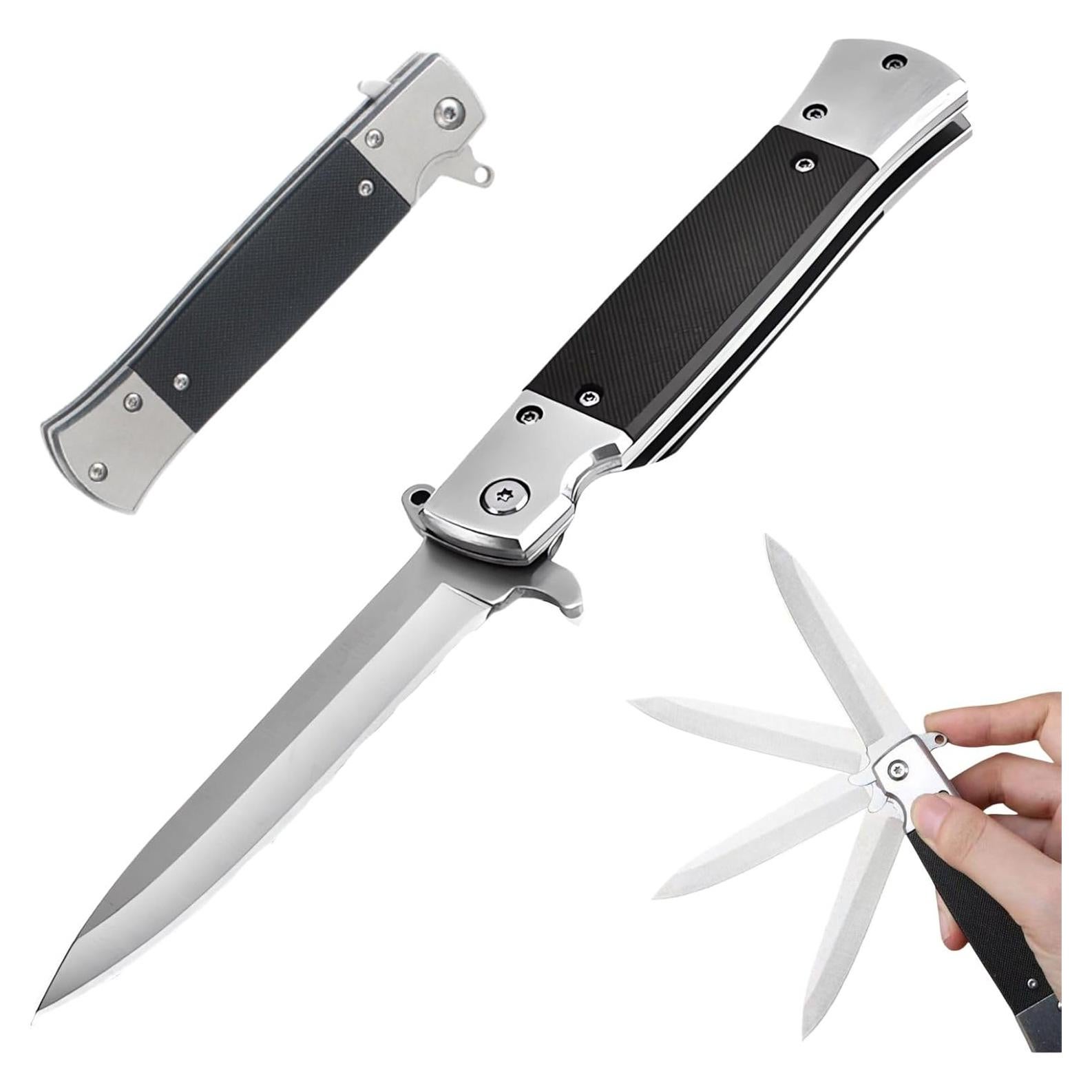 Cuchillo de bolsillo CHJIANAO 9cm acero inoxidable EDC