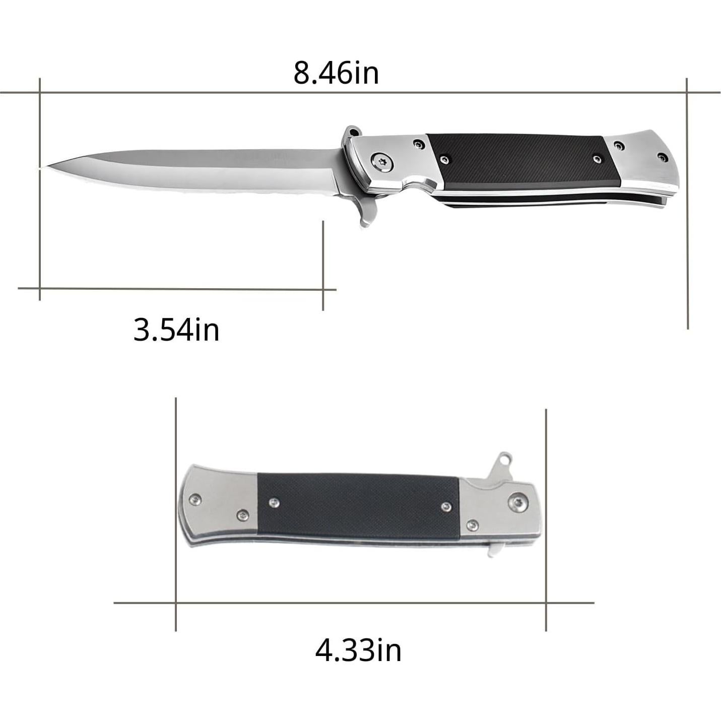 Cuchillo de bolsillo CHJIANAO 9cm acero inoxidable EDC