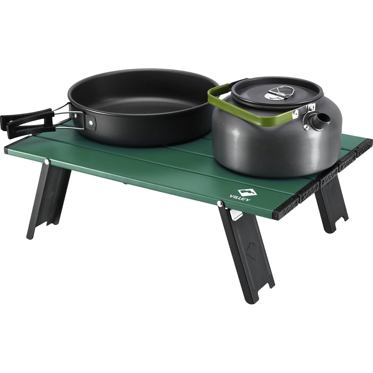 Mesa de Playa Plegable VILLEY Ultraligera 40.64x27.94 cm