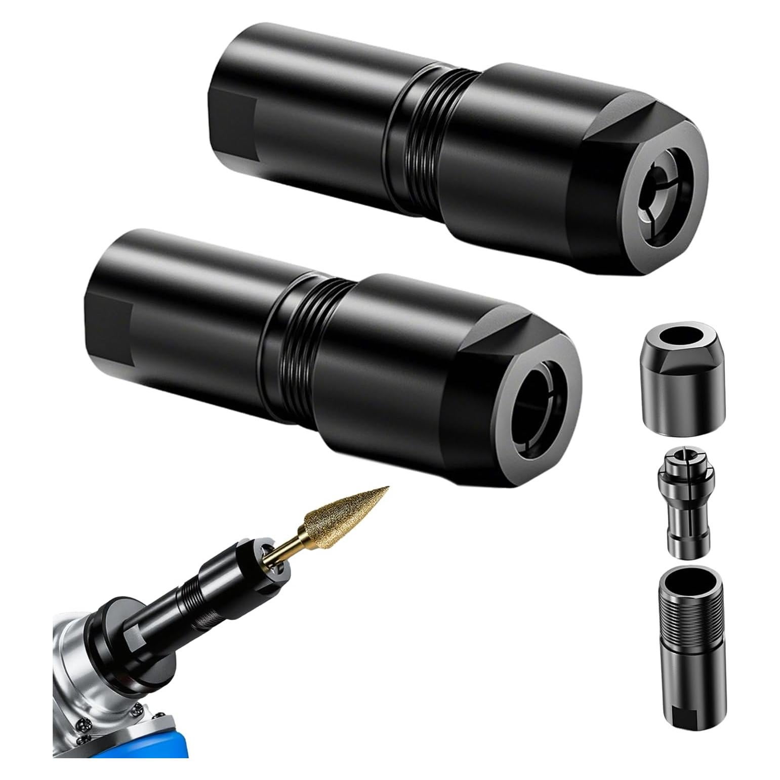 Kit de Adaptadores de Conversión Bssymay para Amoladora Angular 6mm/3mm