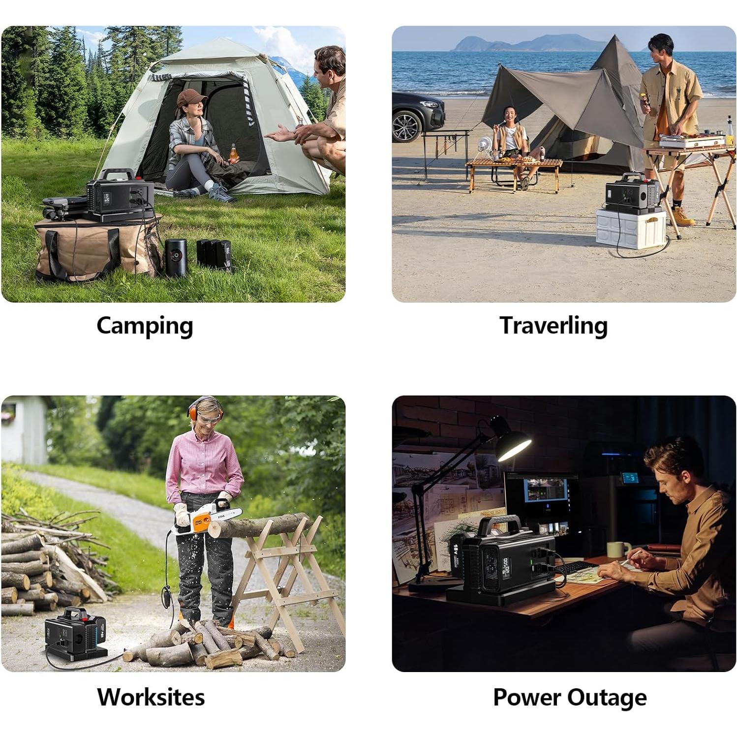 Inversor de Potencia 500W Onda Sinusoidal Pura Makita 18V