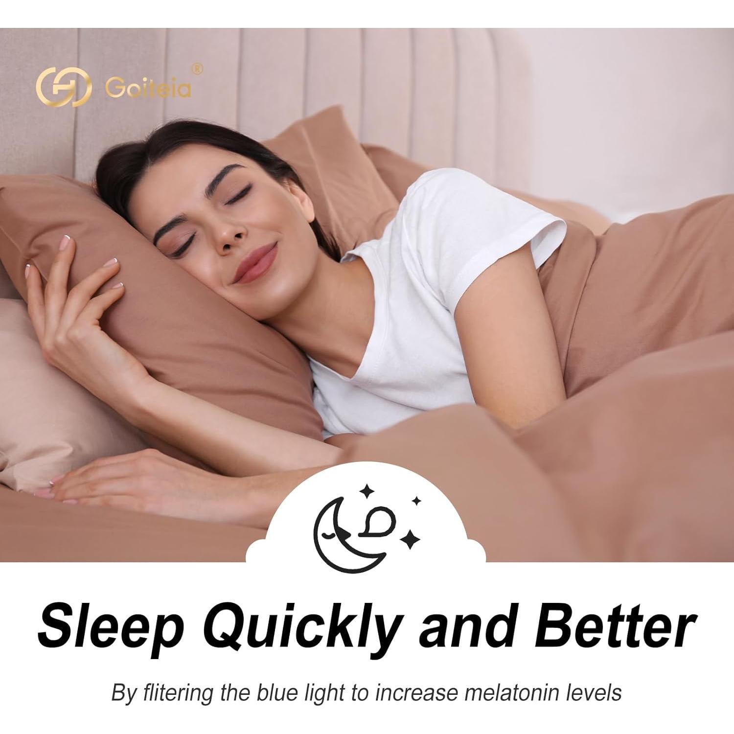 Gafas de Bloqueo de Luz Azul Naranja Goiteia 100% Anti-reflejo