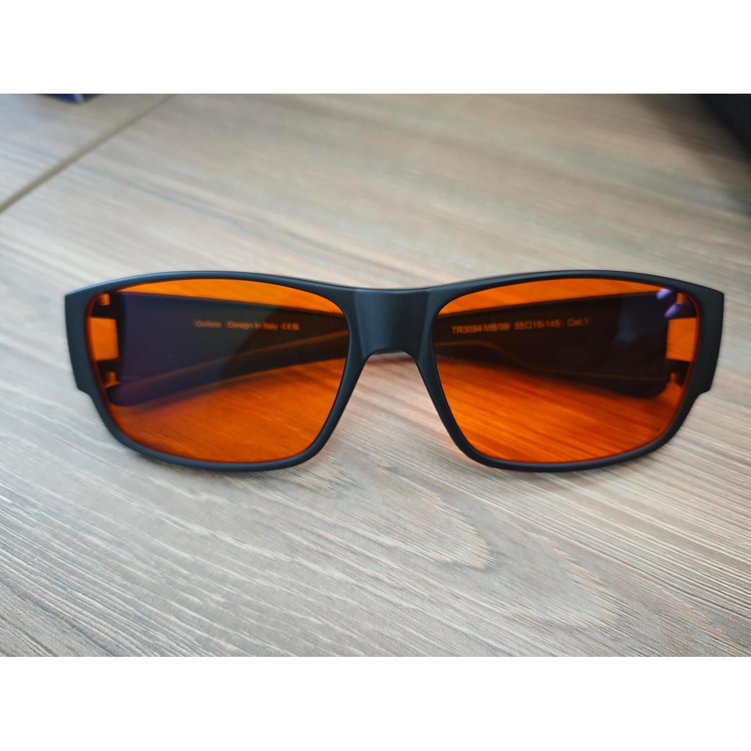 Gafas de Bloqueo de Luz Azul Naranja Goiteia 100% Anti-reflejo