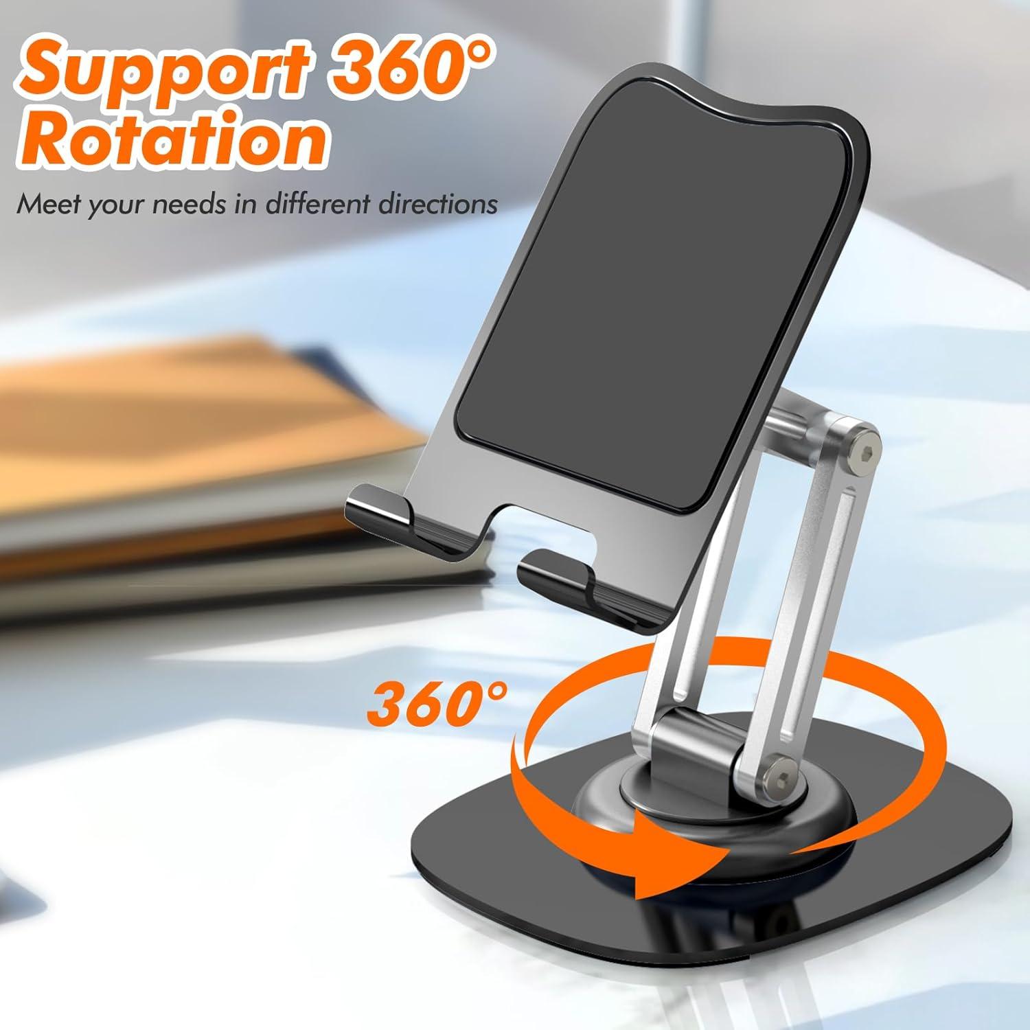 Soporte para Teléfono ZTGYGY Ajustable 360° Negro