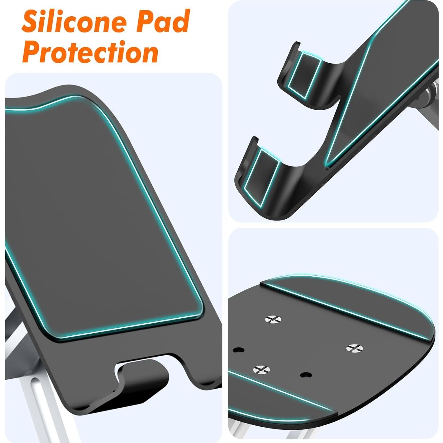 Soporte para Teléfono ZTGYGY Ajustable 360° Negro