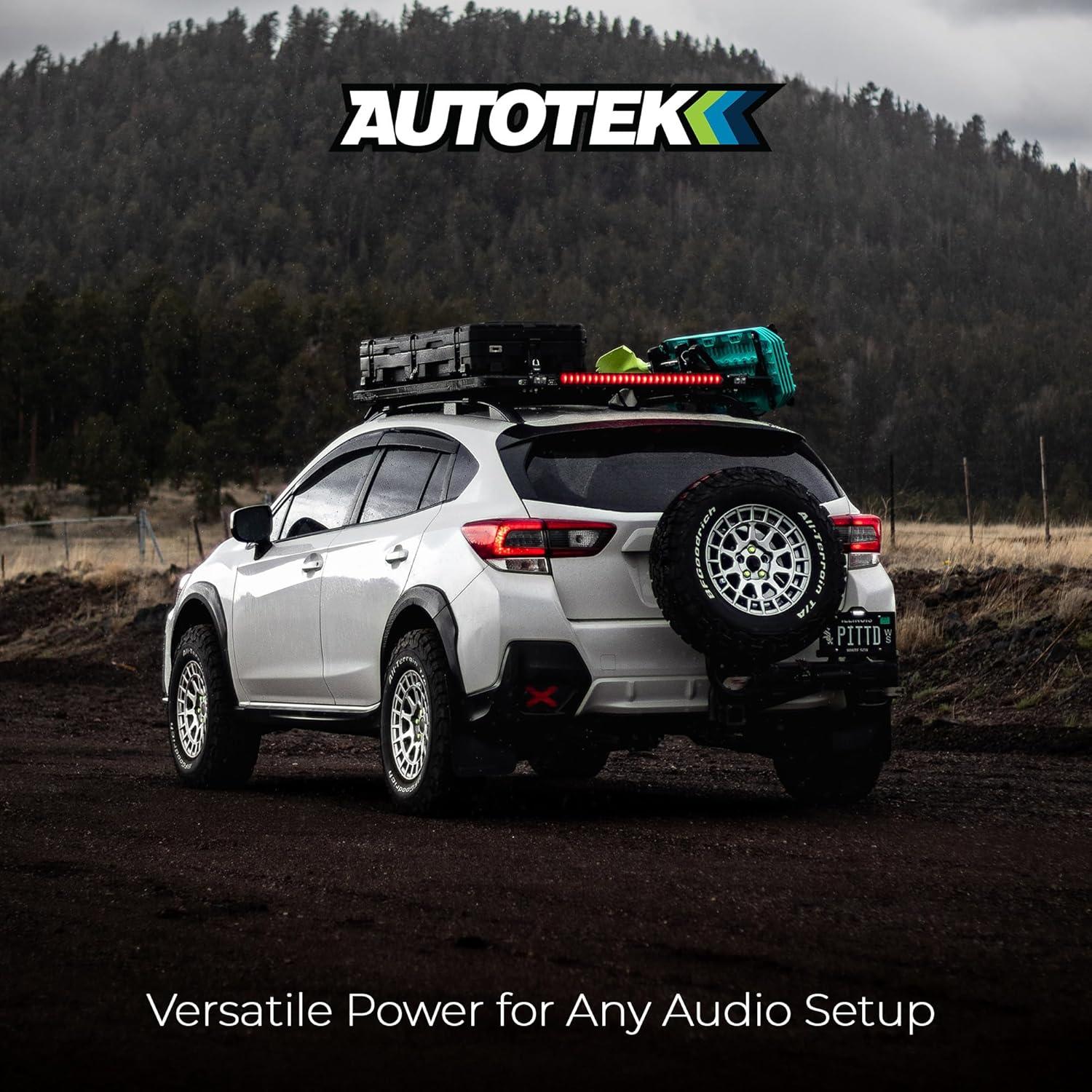 Amplificador de Audio Autotek SM-1200.1 1200W Mono Clase D