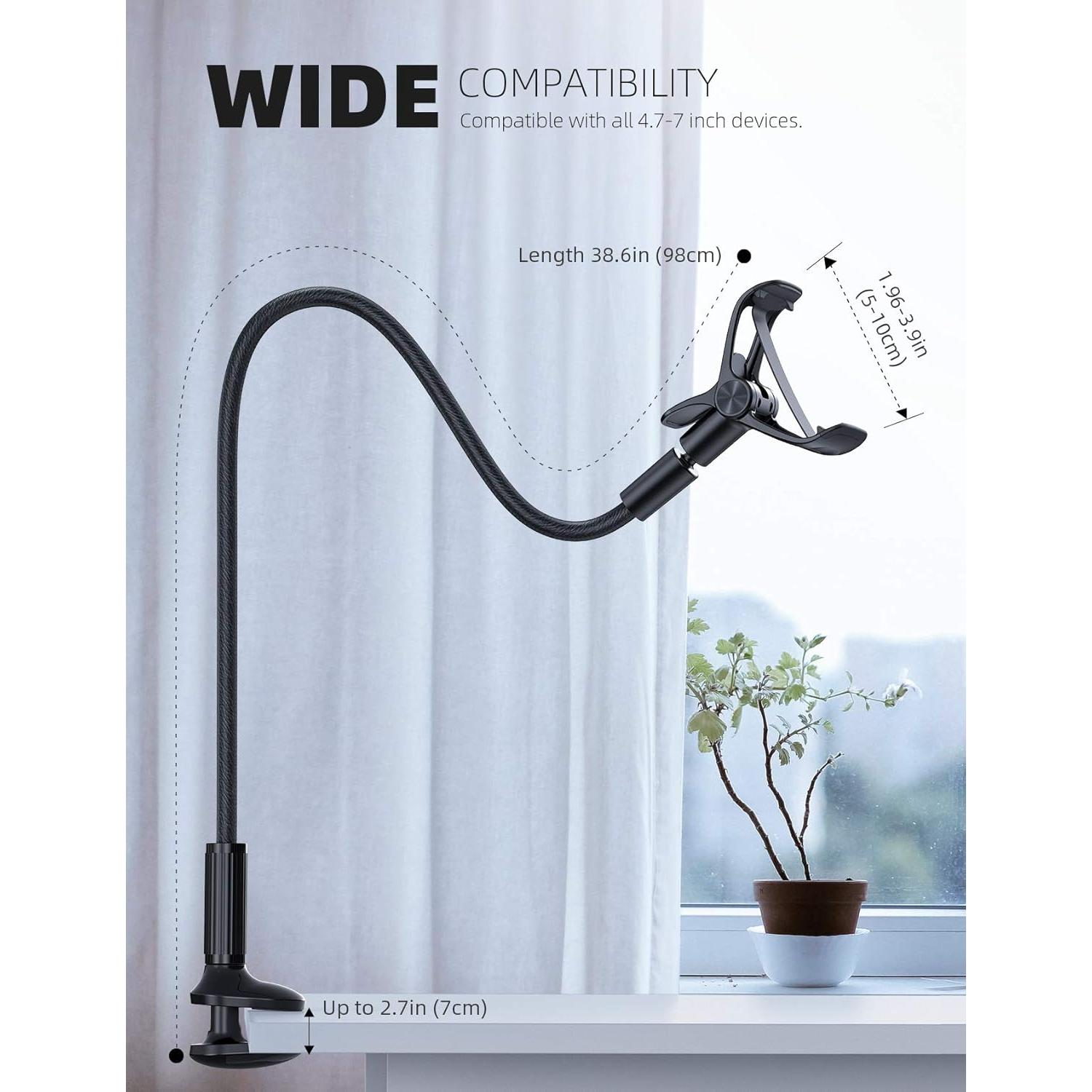 Soporte para teléfono Lamicall GP03 - Cuello de ganso 98cm