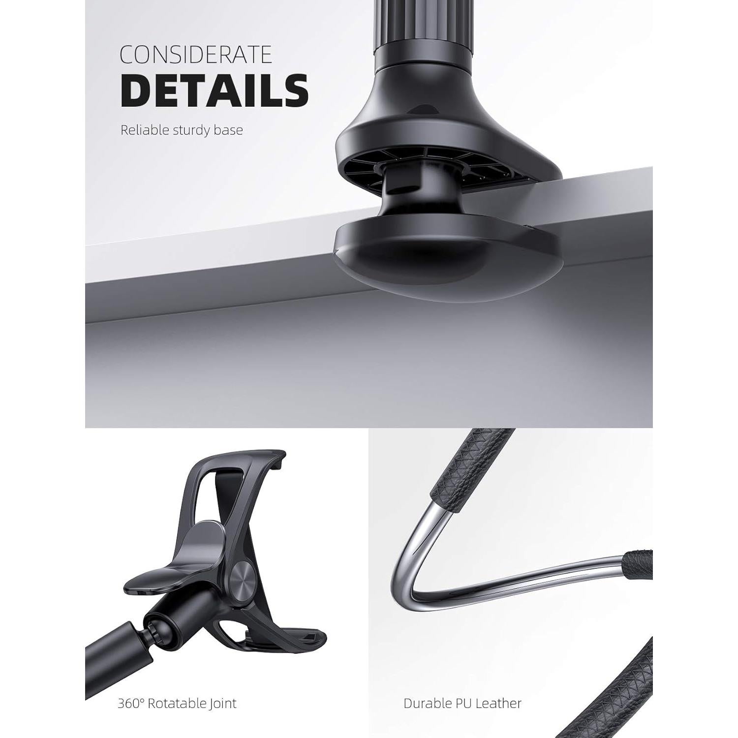 Soporte para teléfono Lamicall GP03 - Cuello de ganso 98cm