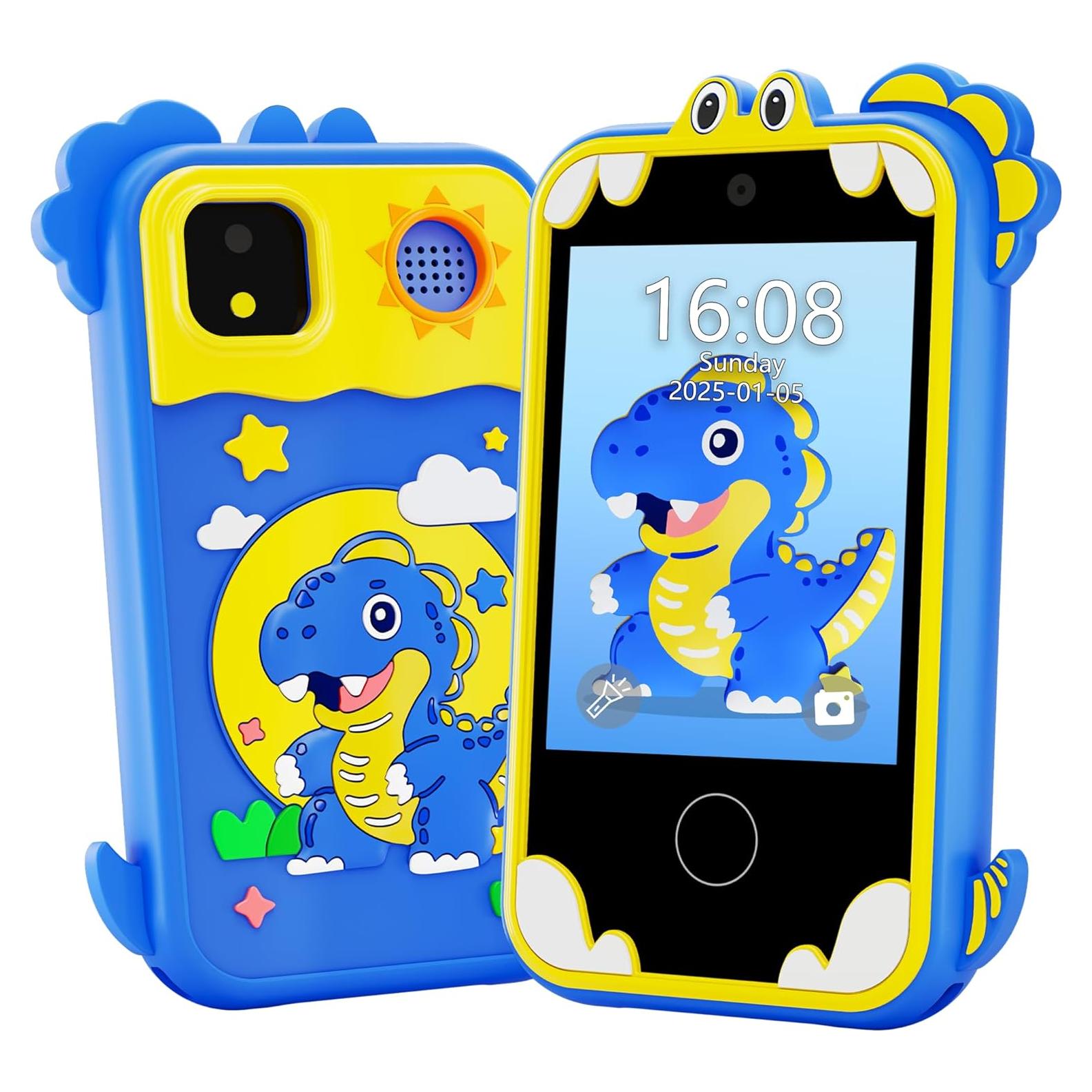 Teléfono Juguete Infantil Windpaint 2.8" Azul Educativo