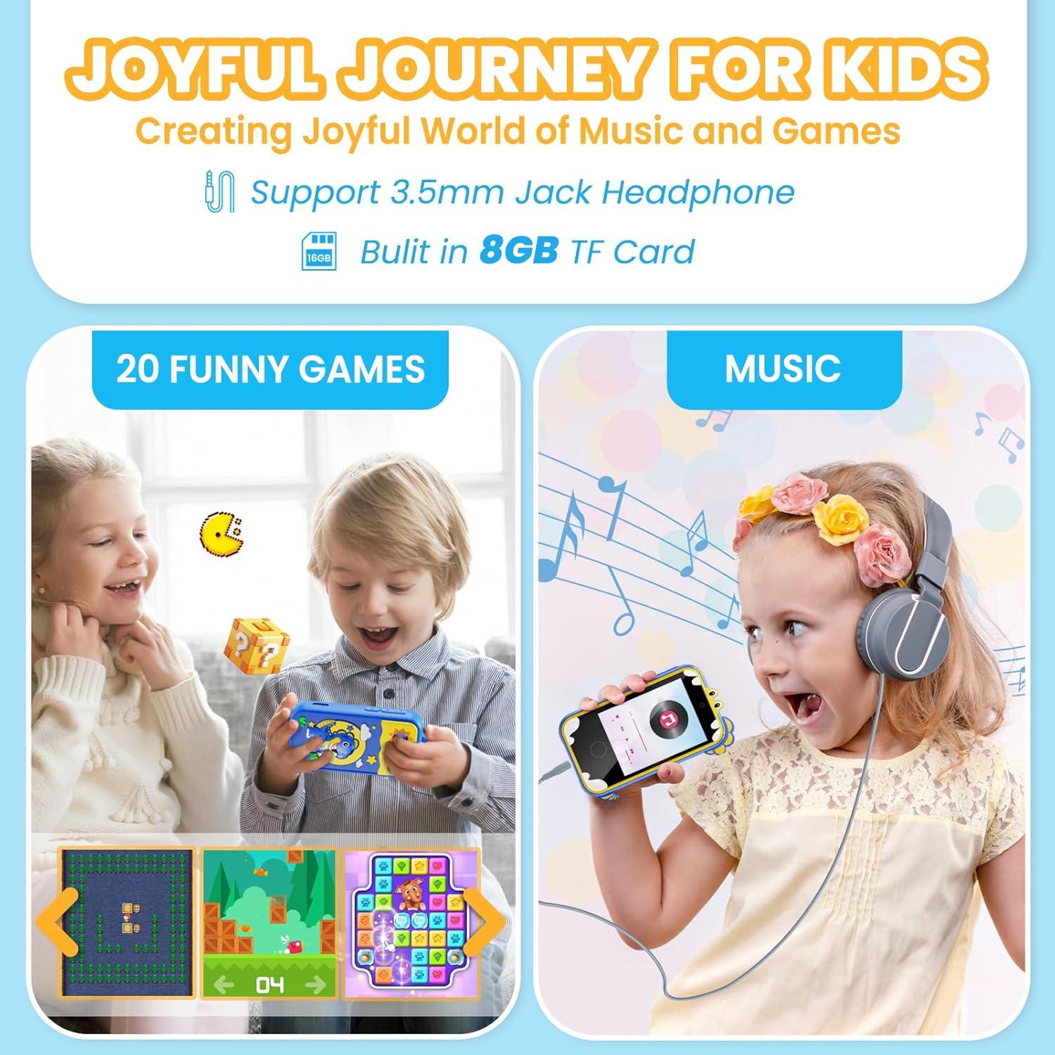 Teléfono Juguete Infantil Windpaint 2.8" Azul Educativo