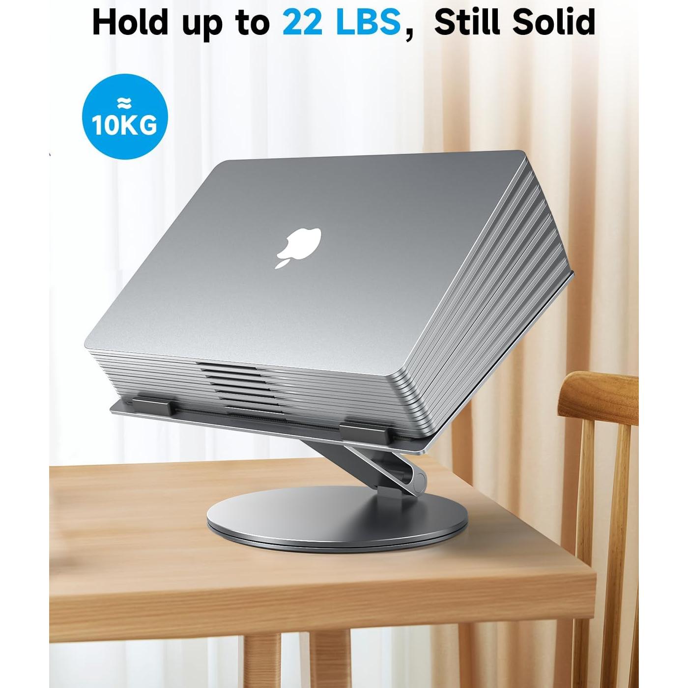 Soporte de Laptop Ajustable YICOSUN B4 de Aluminio 360°