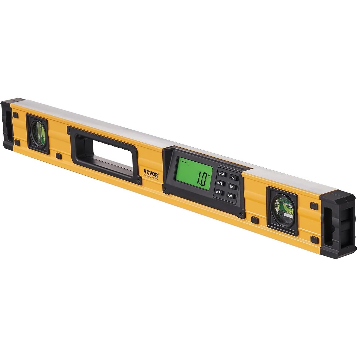 Nivel Torpedo Digital VEVOR 60 cm con Pantalla LED y Sensor