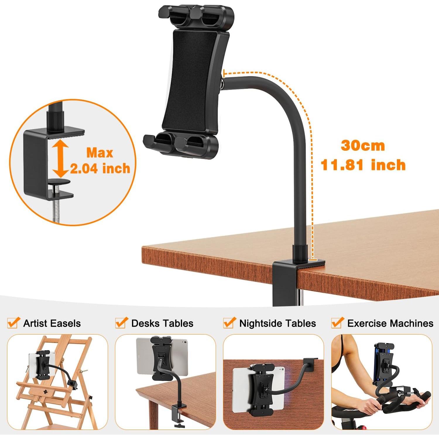 Soporte para Tablet Jubor con Brazo Flexible 30 cm 360°