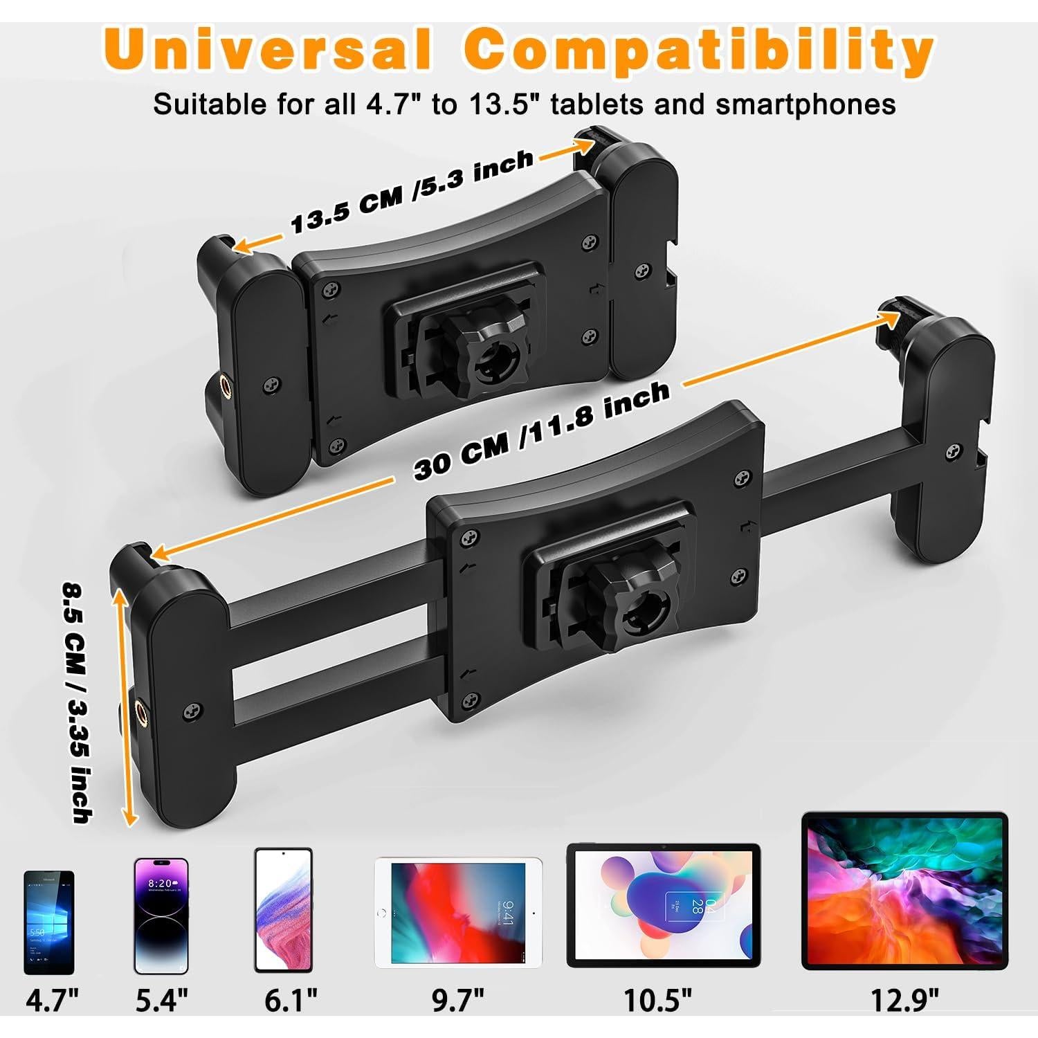 Soporte para Tablet Jubor con Brazo Flexible 30 cm 360°