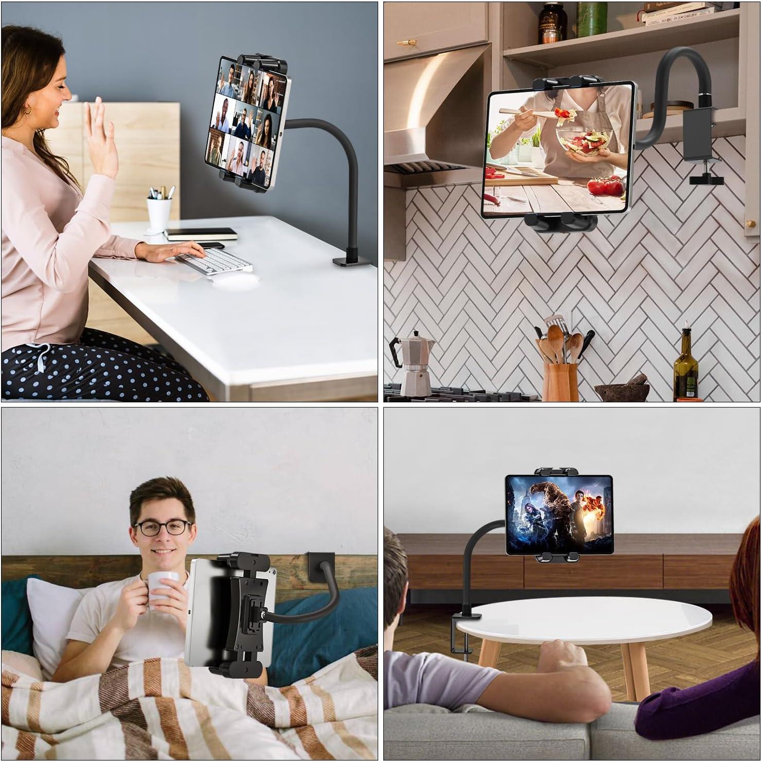 Soporte para Tablet Jubor con Brazo Flexible 30 cm 360°