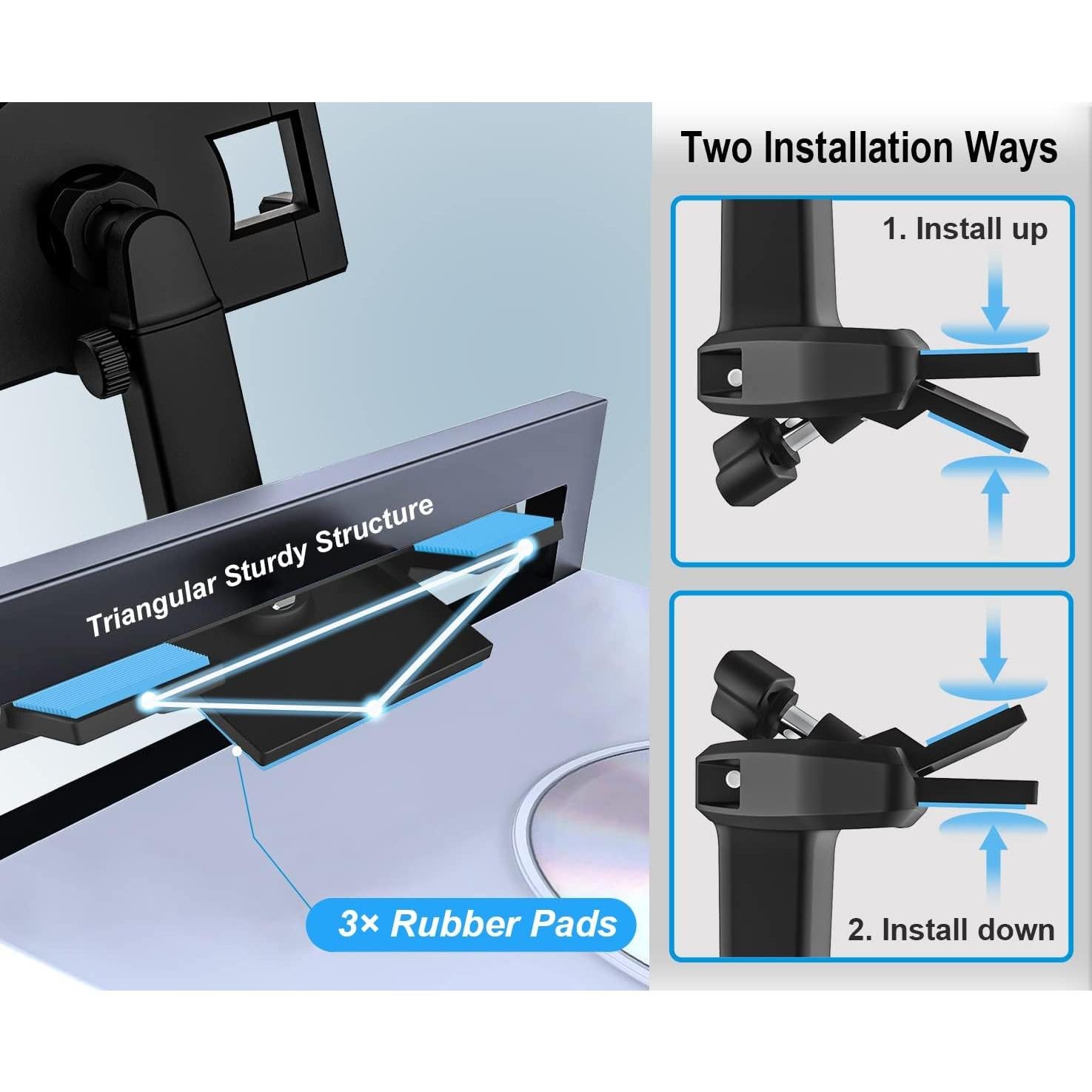 Soporte para Tableta YOOZ CD Altura Ajustable 4-13"