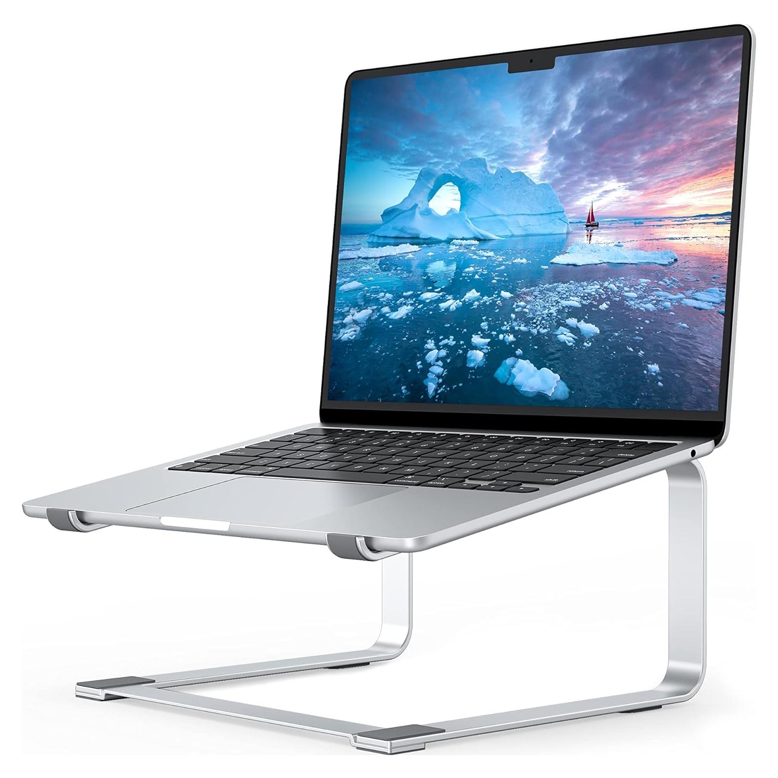 Soporte para Laptop Soundance LLS1 Ergonómico Plata 12-17.3"