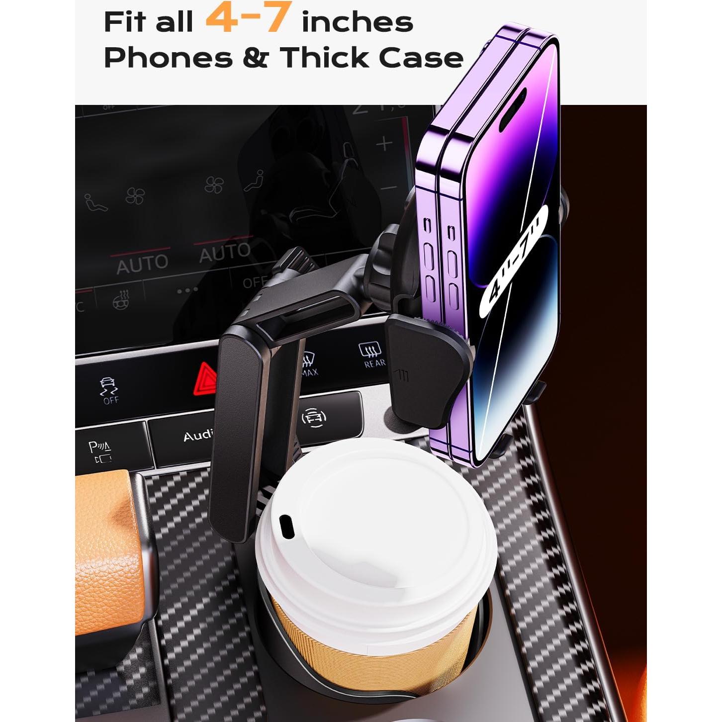 Soporte 2 en 1 para Teléfono y Taza TAZENI Ajustable