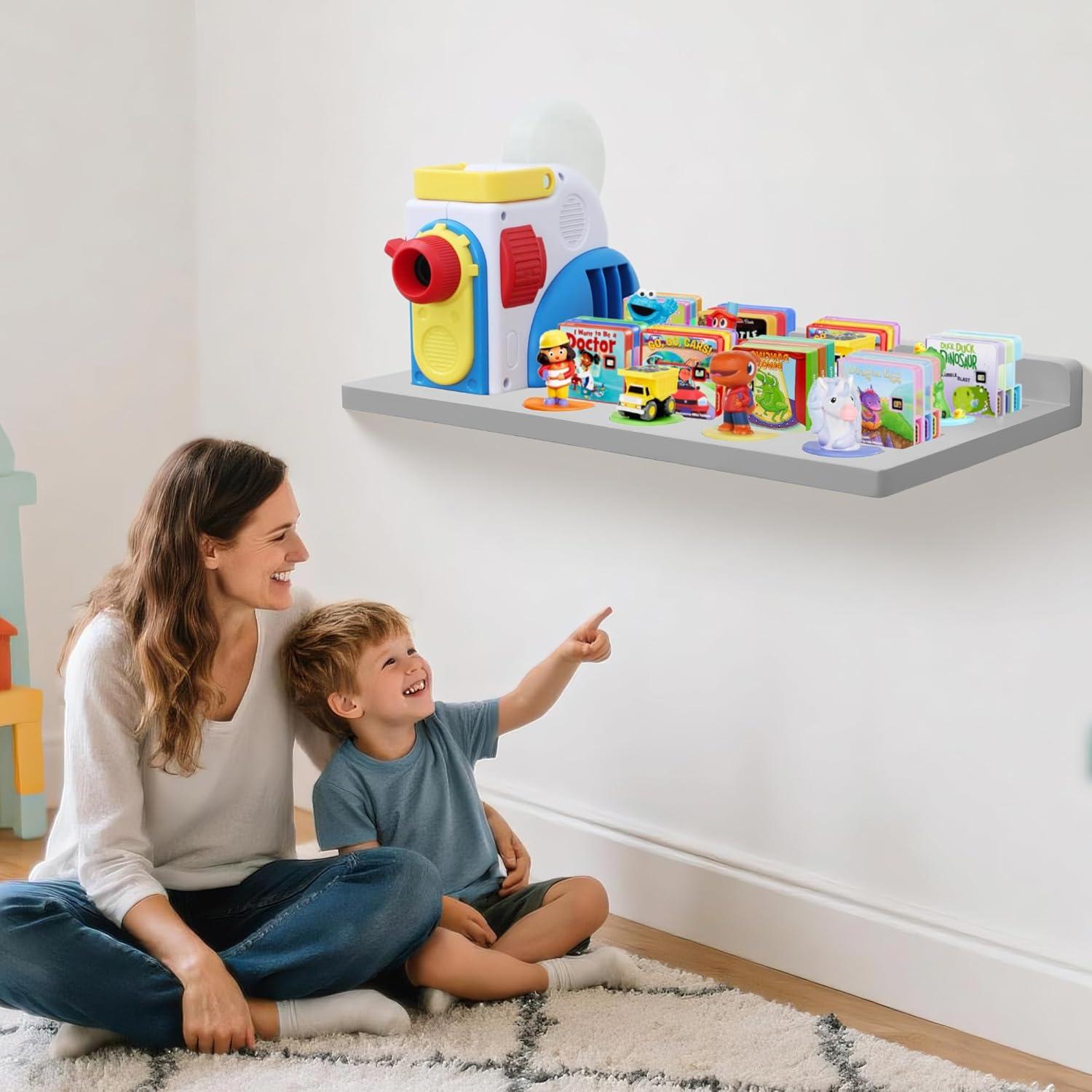 Estante Flotante PHOENANCEE para Little Tikes Proyector Gris