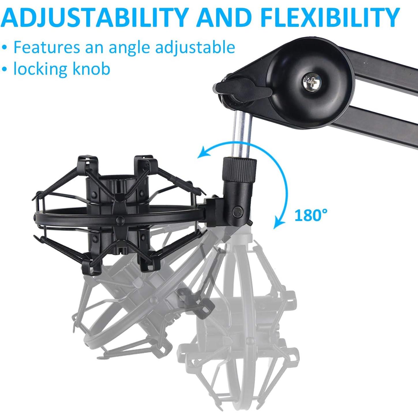 Soporte de Amortiguación SUNMON para Micrófono Shure SM58