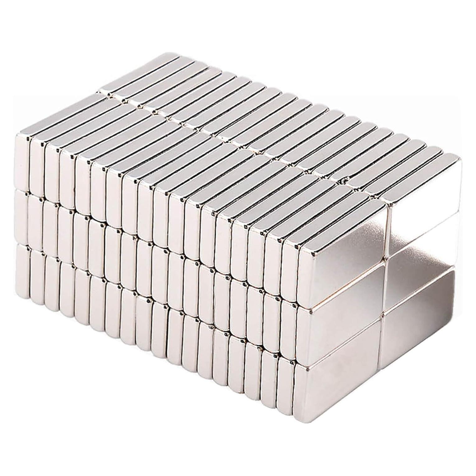 120 Imanes de Neodimio MIN CI 6x3x1.5mm para Manualidades