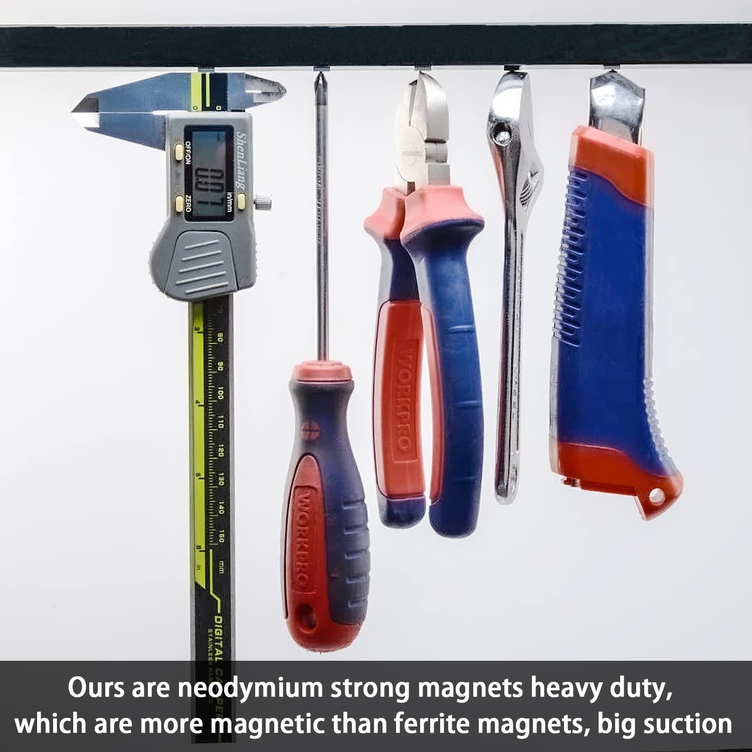 120 Imanes de Neodimio MIN CI 6x3x1.5mm para Manualidades