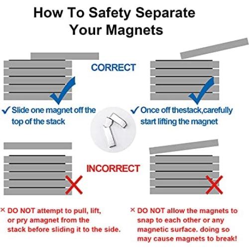 120 Imanes de Neodimio MIN CI 6x3x1.5mm para Manualidades