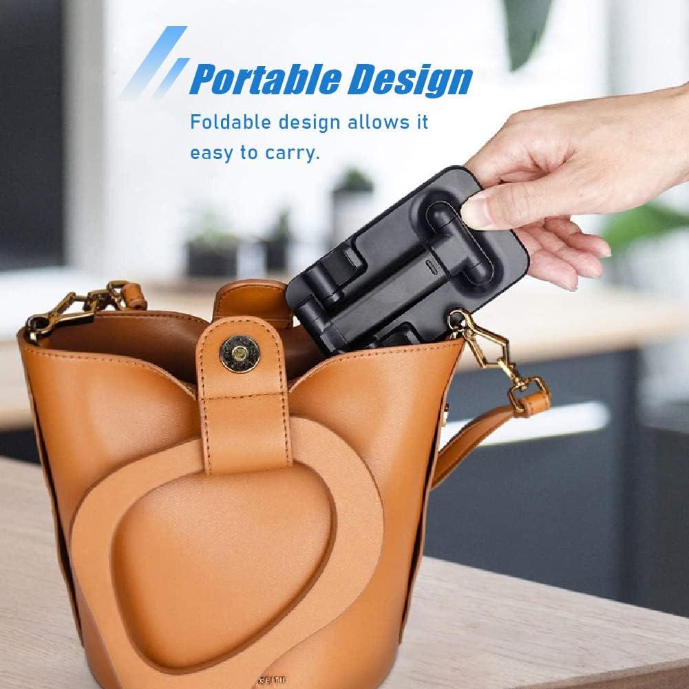 Soporte para Teléfono de Escritorio Meibao MT-6 Plegable Negro