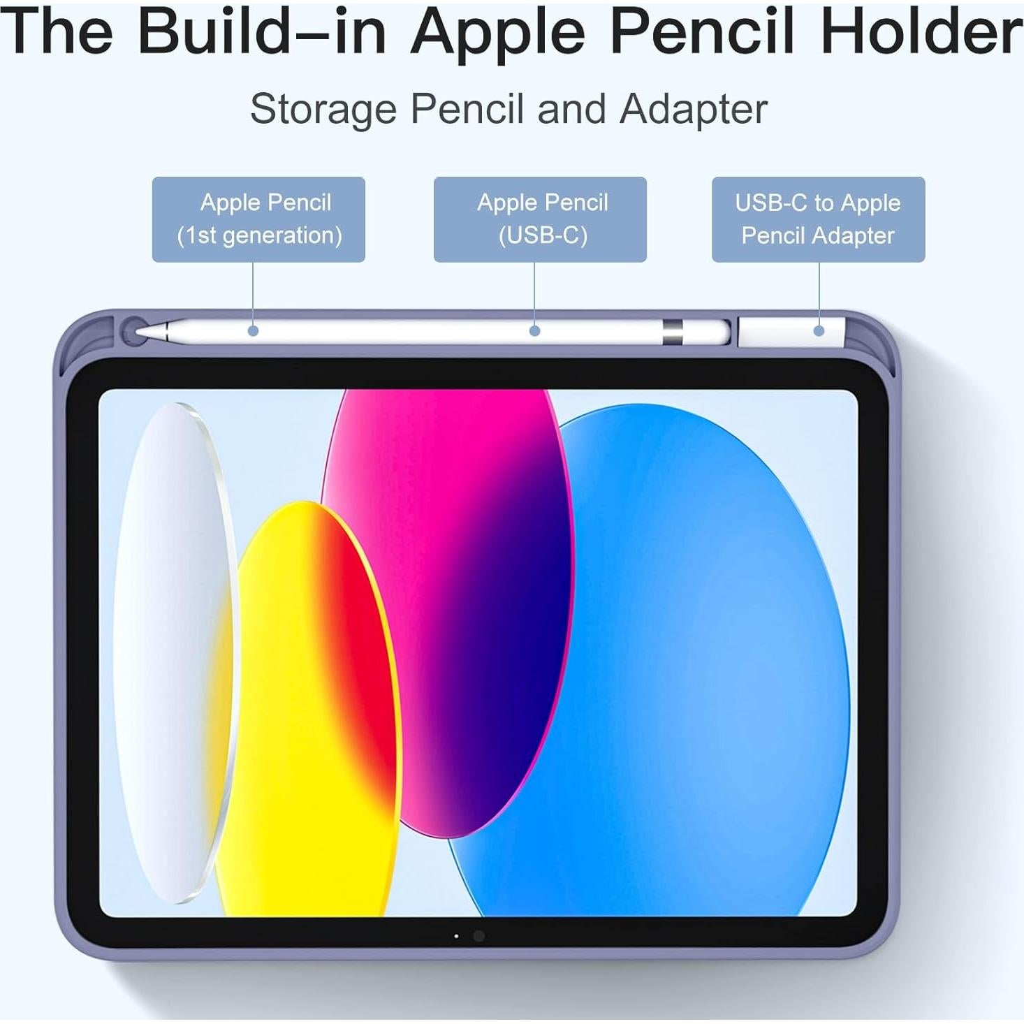 Funda Akkerds para iPad 11" y 10.9" con Soporte Lápiz