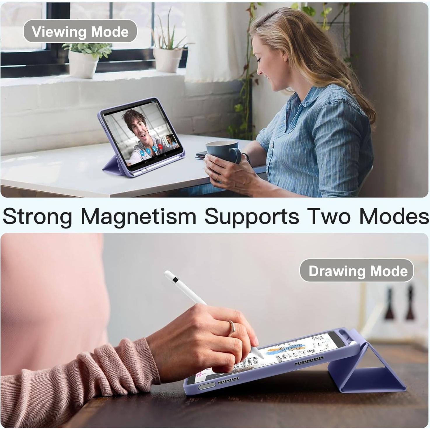 Funda Akkerds para iPad 11" y 10.9" con Soporte Lápiz