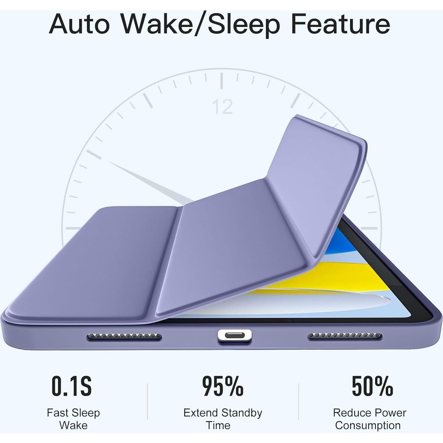 Funda Akkerds para iPad 11" y 10.9" con Soporte Lápiz